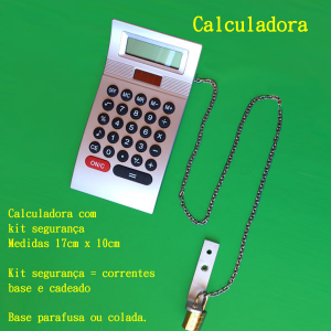 Calculadora com cadeado